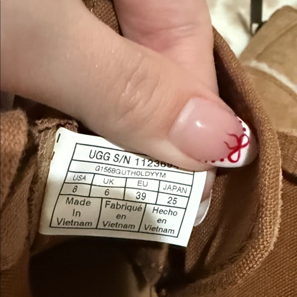 UGG Women's Tan High-Top Sneakers - Picture 6 of 6